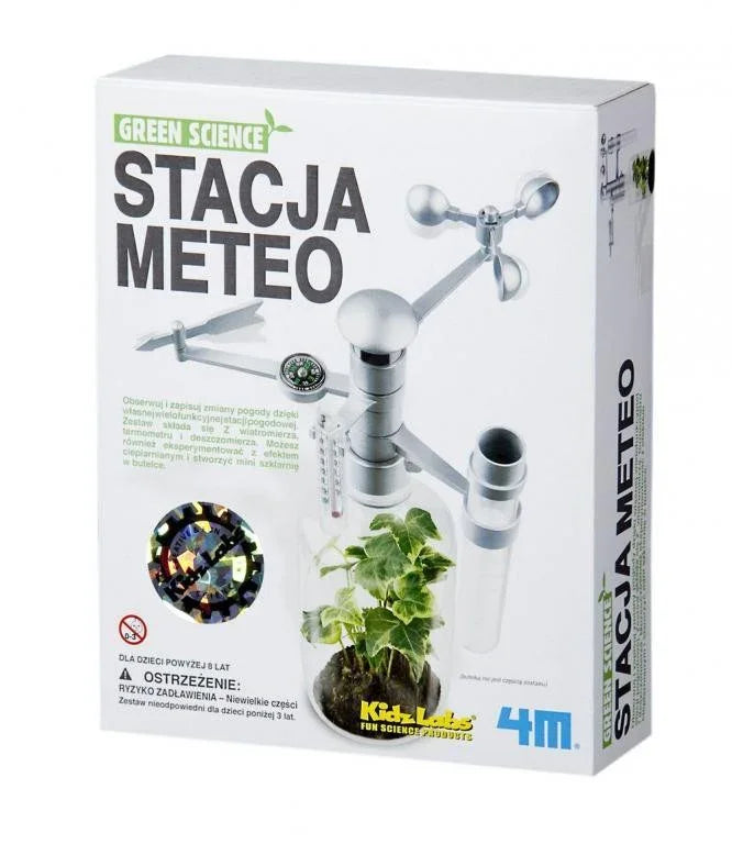 edukacyjny zestaw 4m Stacja Meteo dla dzieci - zabawki-dla-dziewczynki