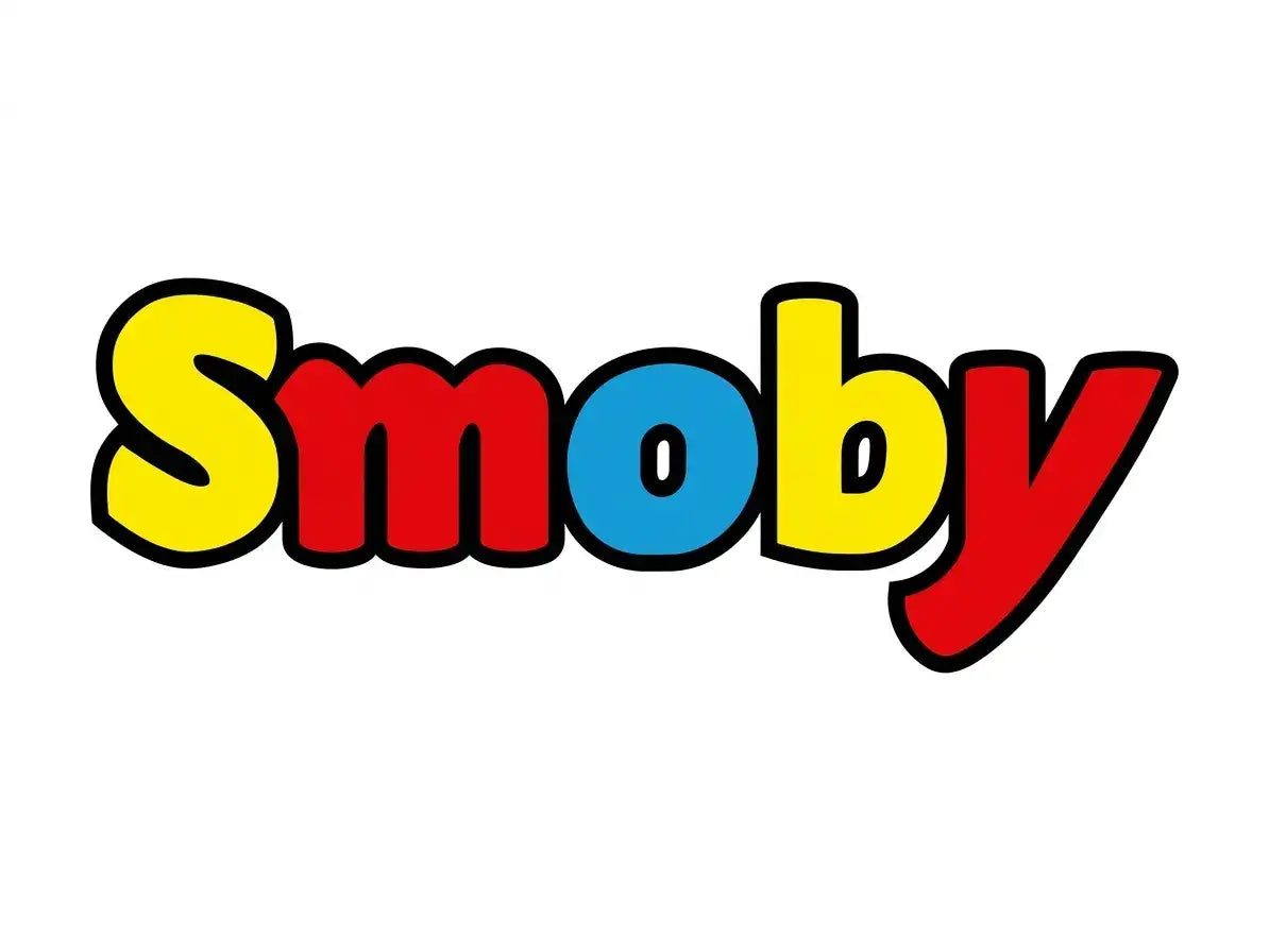 Smoby – logo marki zabawek dla dzieci, domków i zabawek ogrodowych