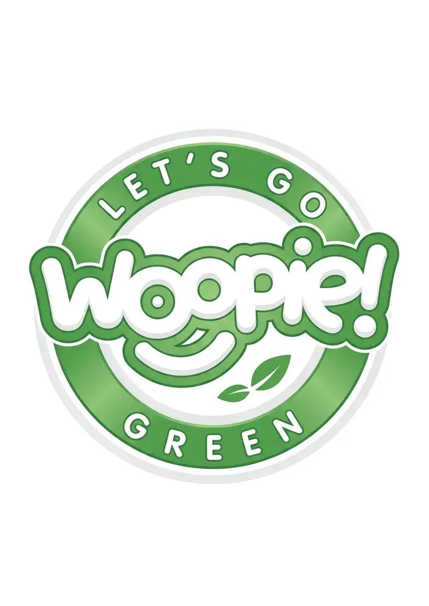 WOOPIE GREEN – logo marki ekologicznych zabawek dla dzieci