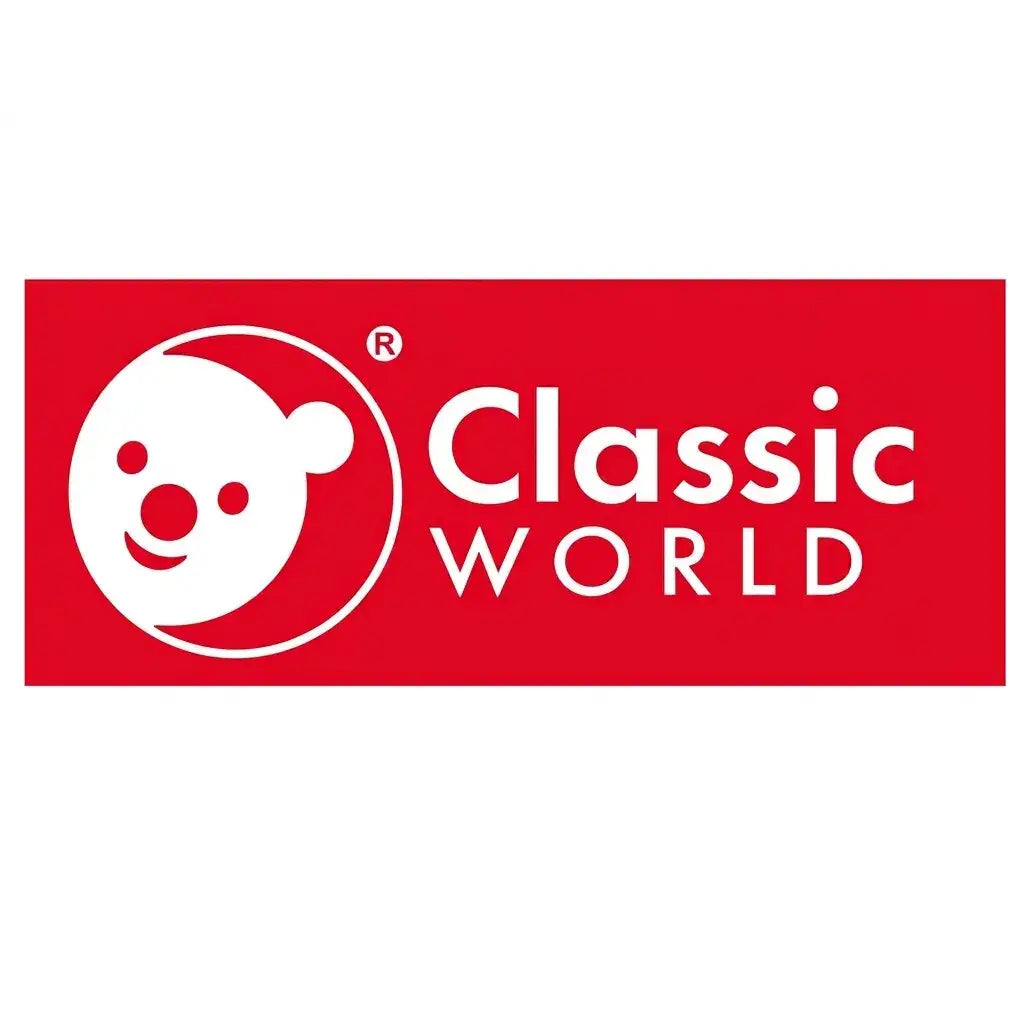 Classic World – logo marki zabawek drewnianych i edukacyjnych dla dzieci