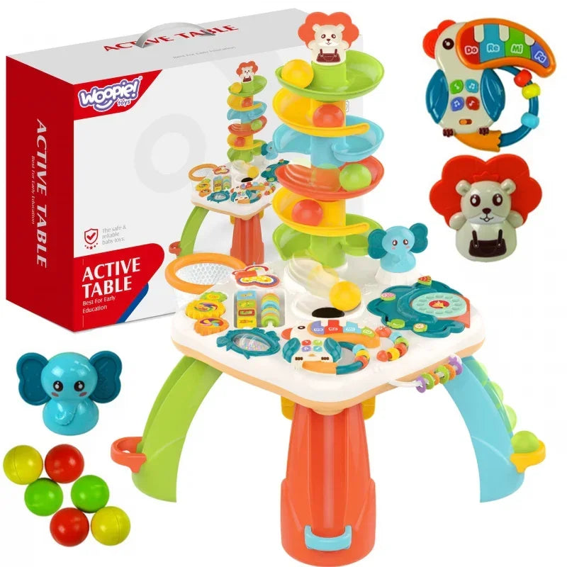 WOOPIE Baby stolik edukacyjny Active Table zabawka dla dzieci - zabawki-dla-dziewczynki