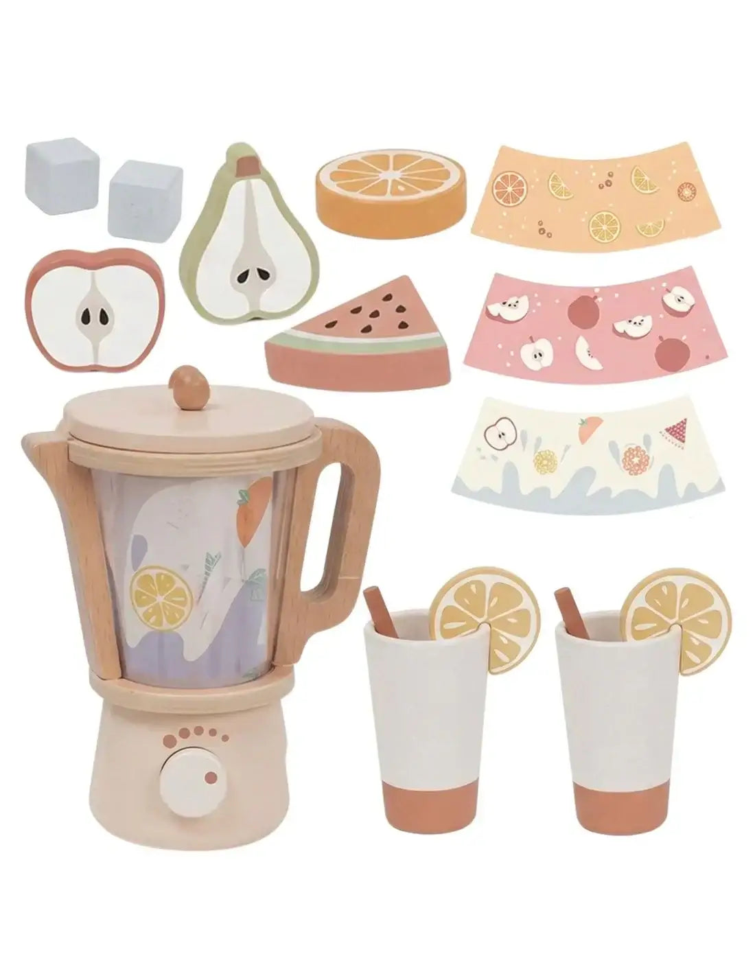 TOOKY TOY zabawkowy blender kuchenny z akcesoriami Montessori