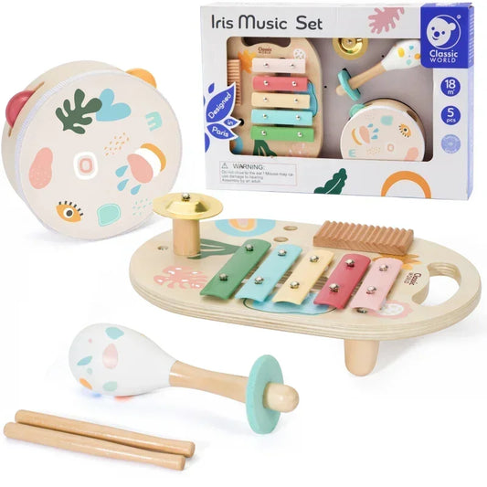 CLASSIC WORLD Zestaw Instrumenty Muzyczne dla Dzieci - zabawki-dla-dziewczynki