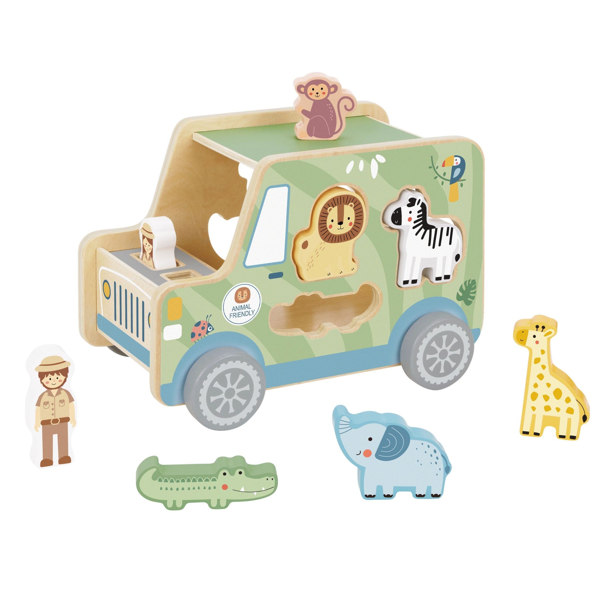 6-TOOKY TOY Samochód Kostka Aktywności Safarii-6