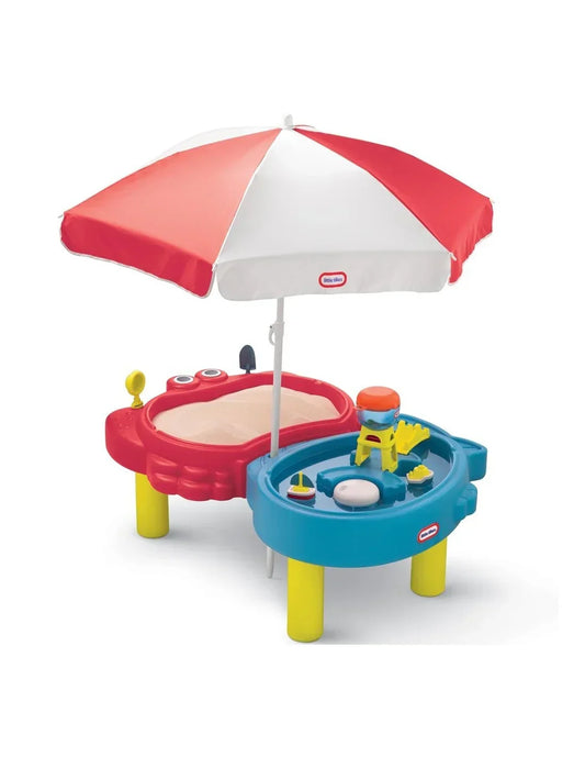 Little Tikes piaskownica i wodny stół dla dzieci z akcesoriami do zabawy - zabawki-dla-dziewczynki