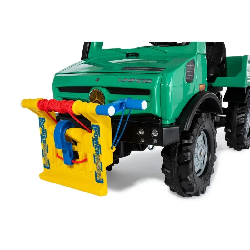 Rolly Toys Unimog Forst wyciągarka samochód pedałowy - zabawki-dla-dziewczynki