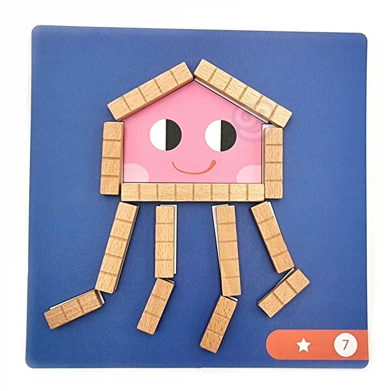 TOOKY TOY klocki magnetyczne kreatywna zabawa - zabawki-dla-dziewczynki