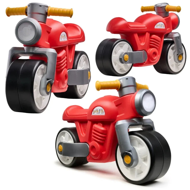 Jeździk biegowy Falk Motor Prem1er czerwony dla dzieci 1+ - zabawki-dla-dziewczynki