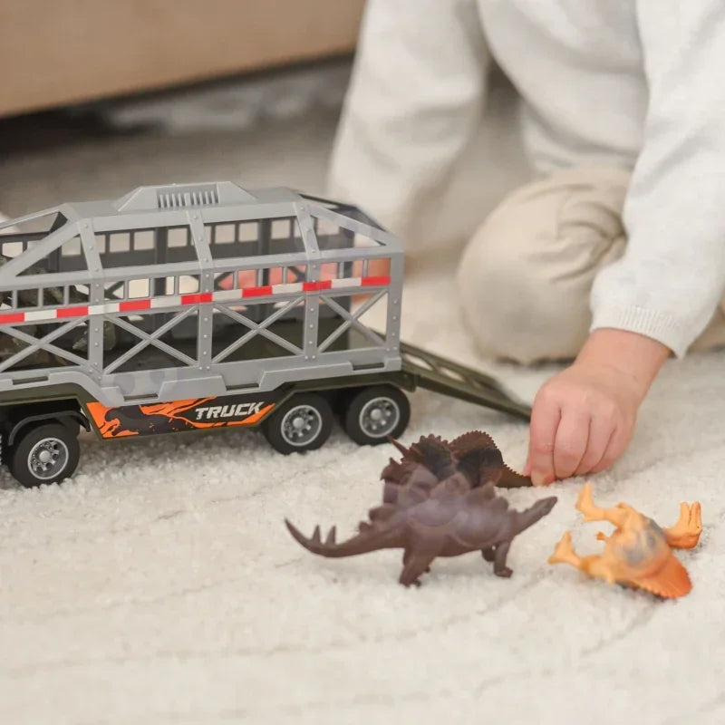 WOOPIE Transporter Dinozaurów Auto zabawka dla dzieci - zabawki-dla-dziewczynki