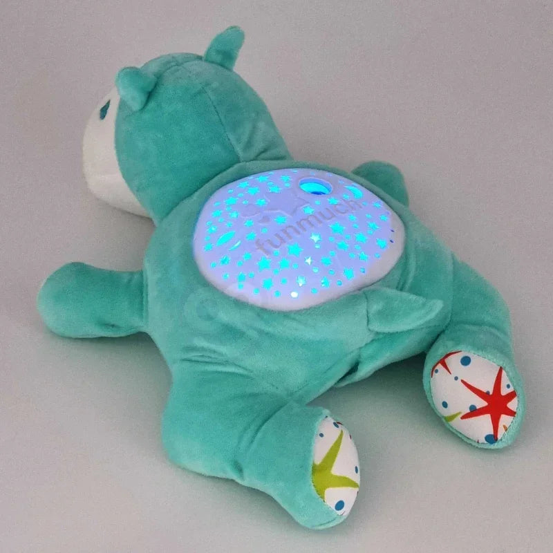 WOOPIE BABY hipopotam usypiacz przytulanka z światłem i dźwiękiem  - zabawki-dla-dziewczynki
