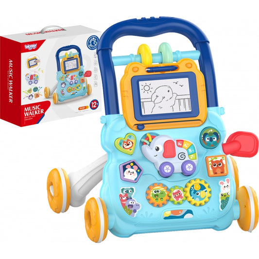 WOOPIE BABY Interaktywny Chodzik Pchacz Muzyczny + Znikopis - zabawki-dla-dziewczynki