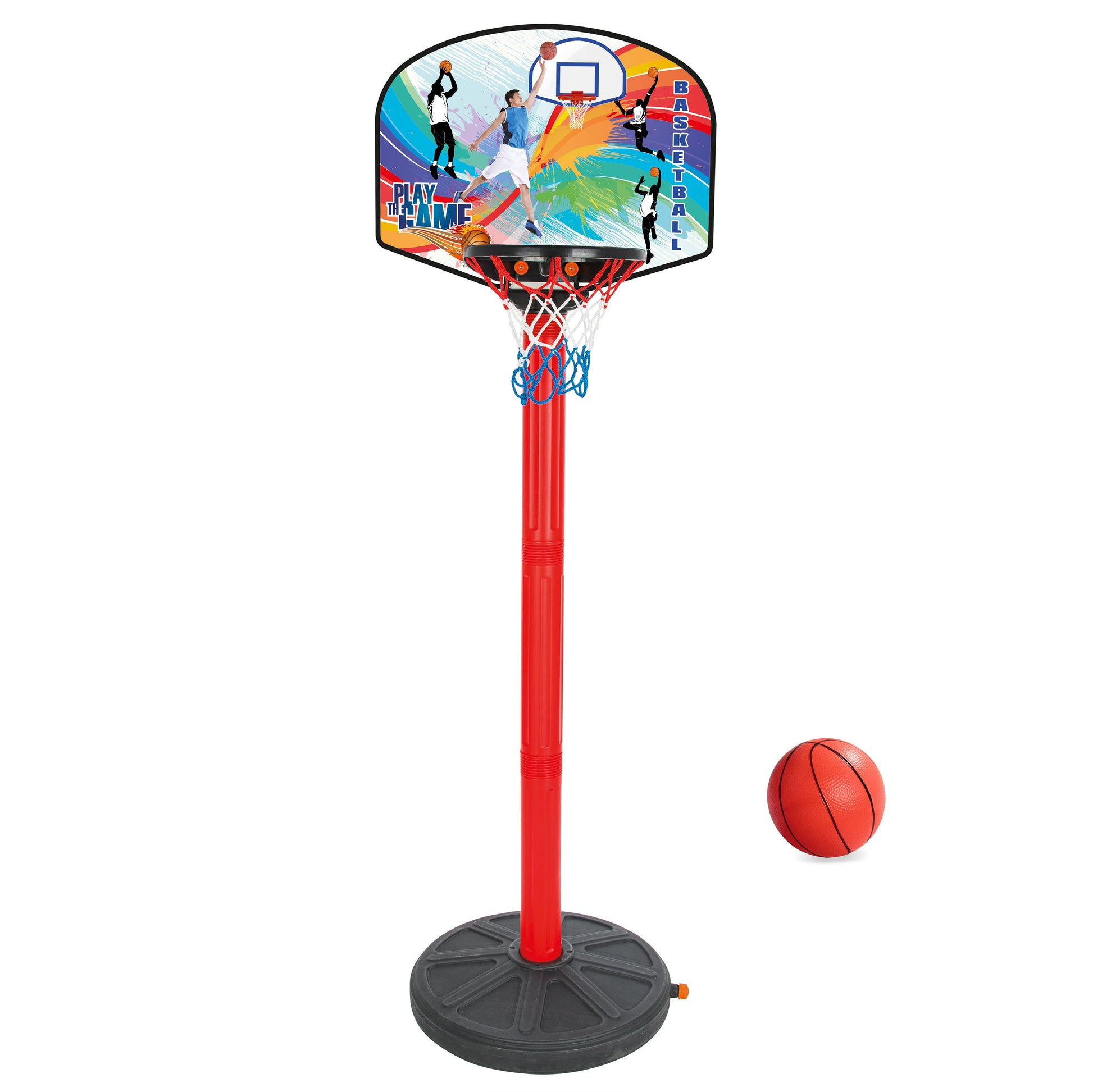 6-WOOPIE Zestaw Koszykówka 215 cm + Piłka-6