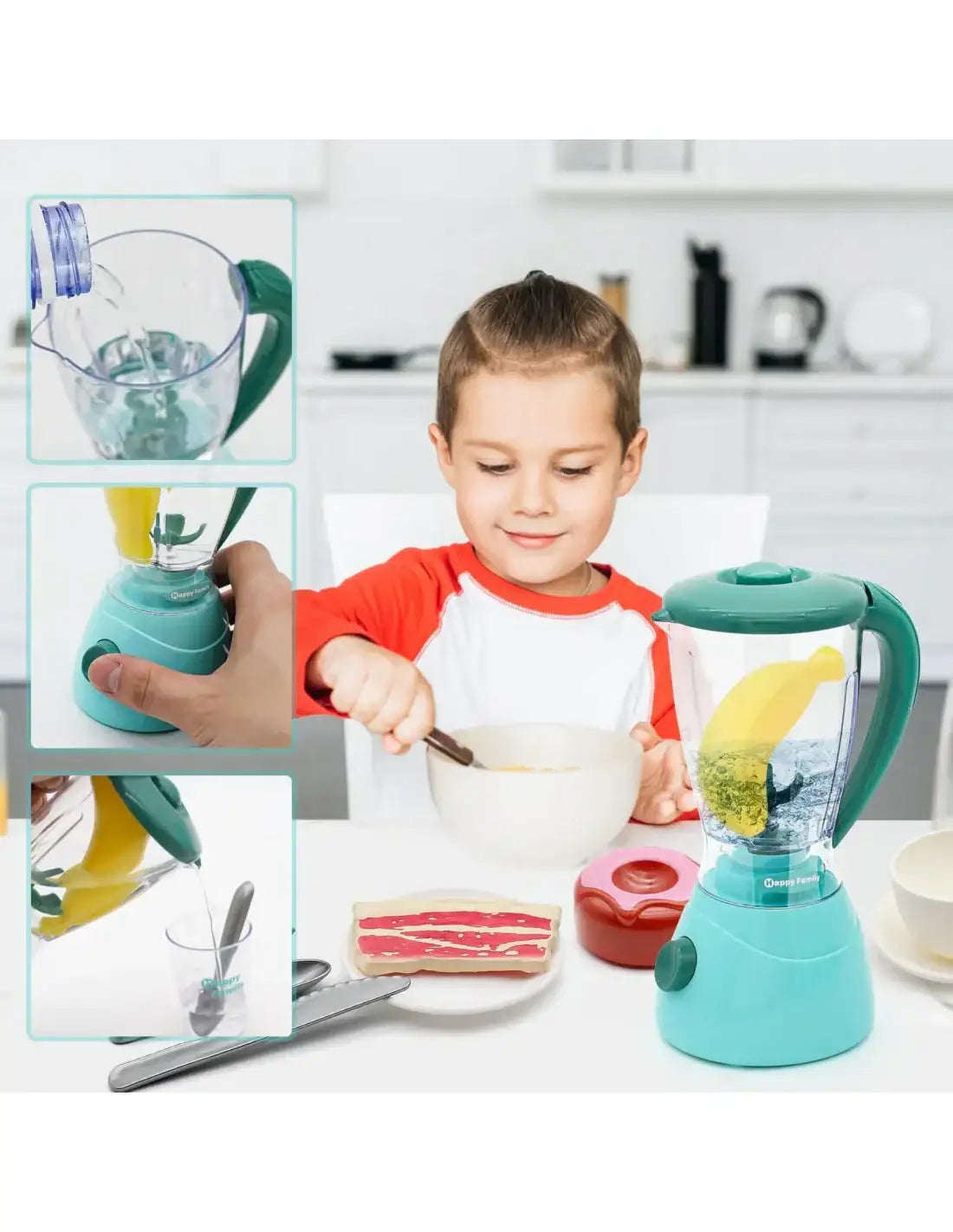 Edukacyjny zestaw kuchenny WOOPIE dla dzieci do zabawy w dom - zabawki-dla-dziewczynki