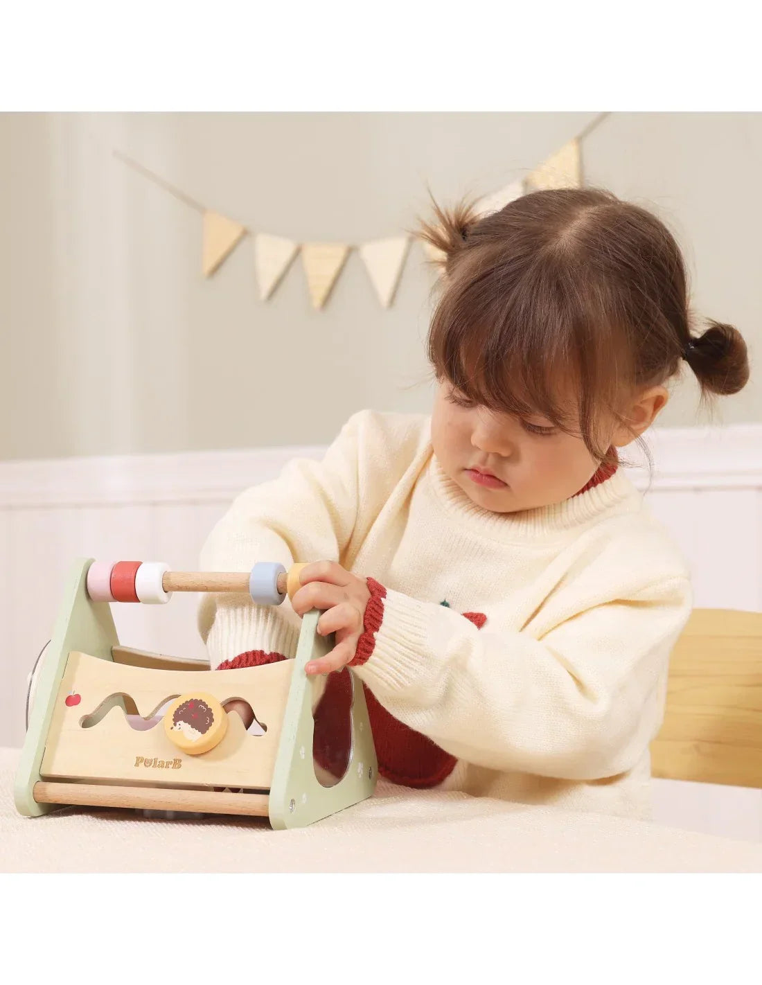 Drewniany trójkąt Montessori 5w1 dla dzieci VIGA - zabawki-dla-dziewczynki