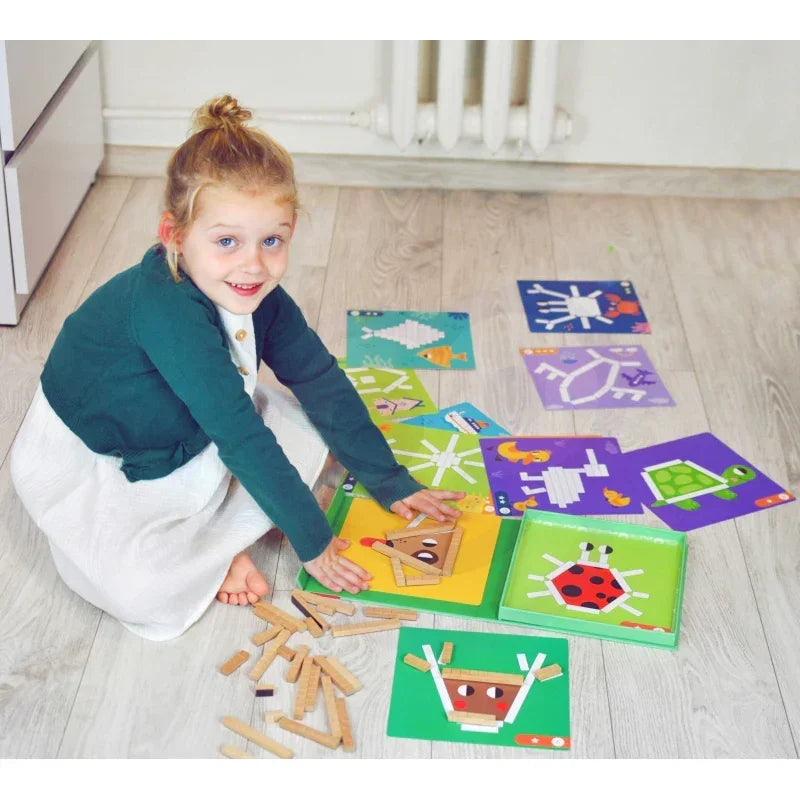 TOOKY TOY klocki magnetyczne gra logiczna dla dzieci - zabawki-dla-dziewczynki