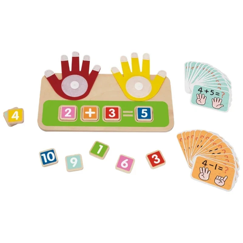 TOOKY TOY Drewniana zabawka do nauki liczenia - zabawki-dla-dziewczynki