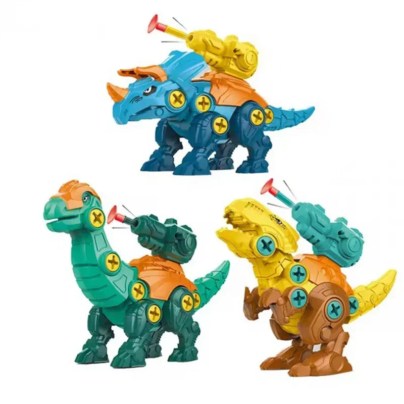 Dinozaury WOOPIE do skręcania zabawka edukacyjna kreatywna zabawa - zabawki-dla-dziewczynki