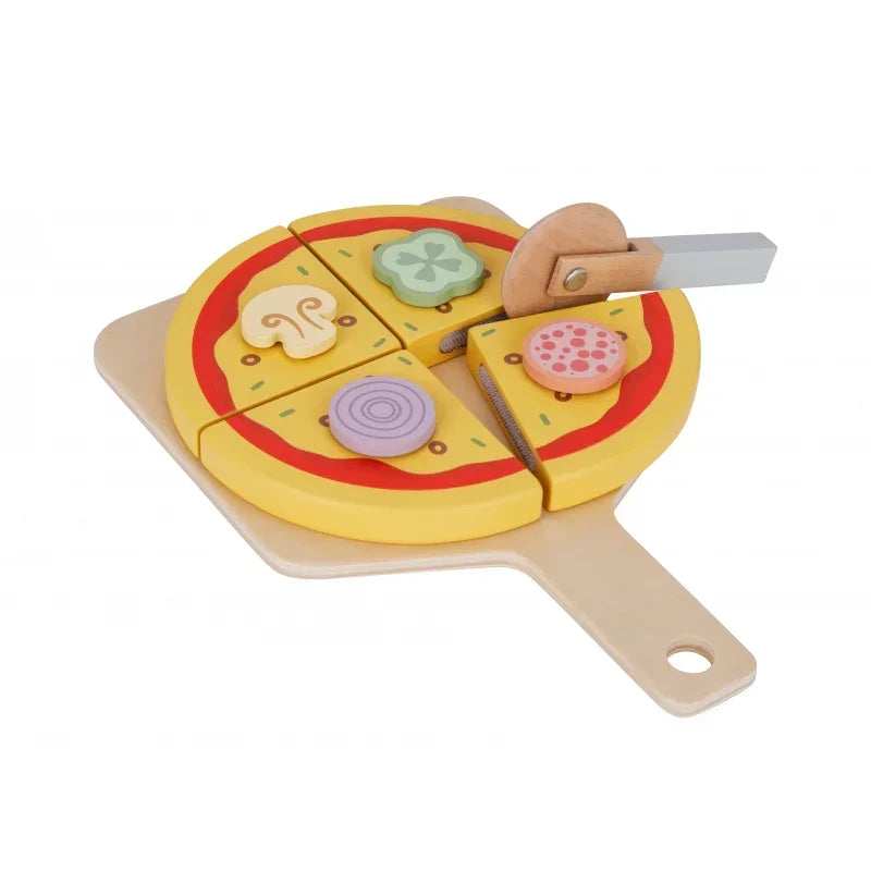 Drewniany piec TOOKY TOY pizzeria kreatywna zabawa dla dzieci - zabawki-dla-dziewczynki