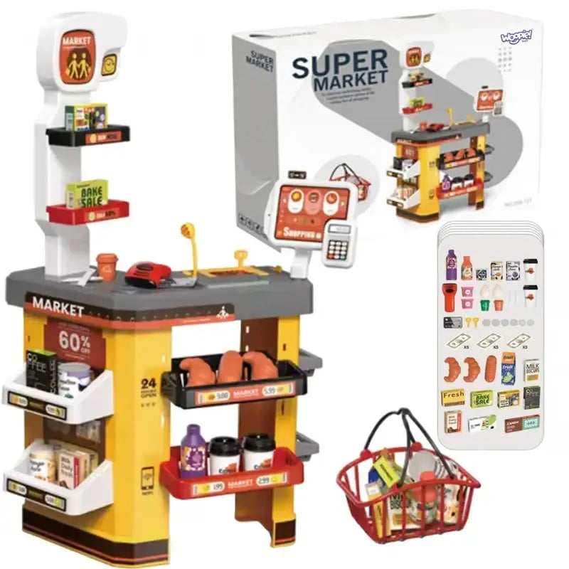 WOOPIE interaktywny super market dla dzieci z akcesoriami - zabawki-dla-dziewczynki
