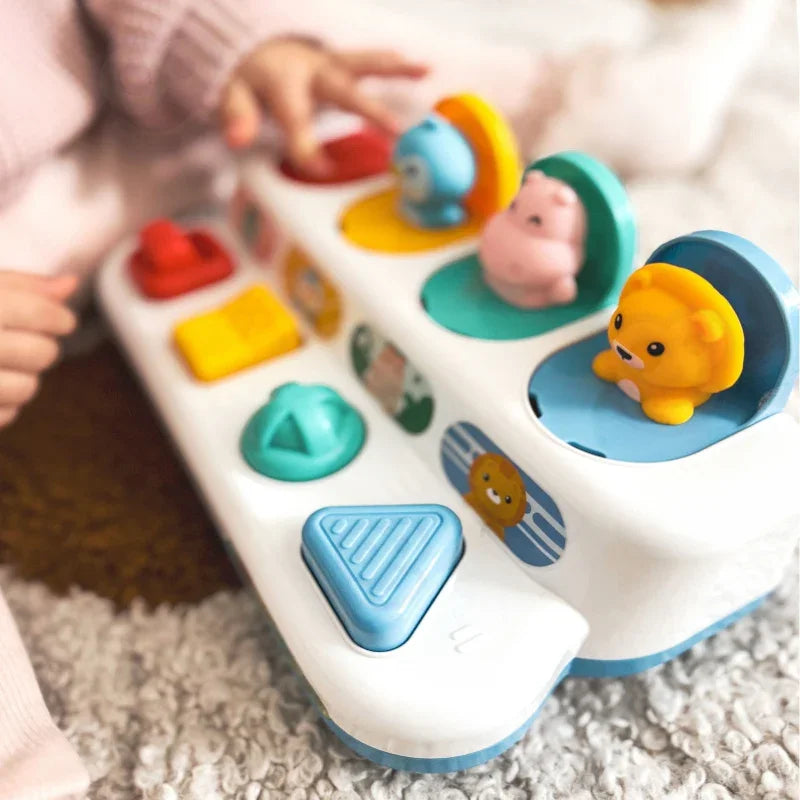 WOOPIE BABY Zabawka Edukacyjna Wyskakujące Zwierzątka POP-UP - zabawki-dla-dziewczynki