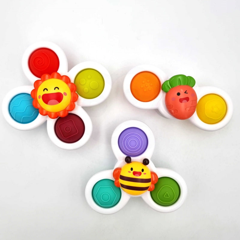 3-WOOPIE BABY Spiner Zabawka Sensoryczna Edukacyjna 3w1-3
