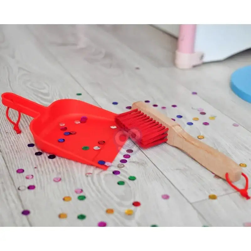 TOOKY TOY zestaw drewniany sprzątanie 6 el. dla dzieci - zabawki-dla-dziewczynki