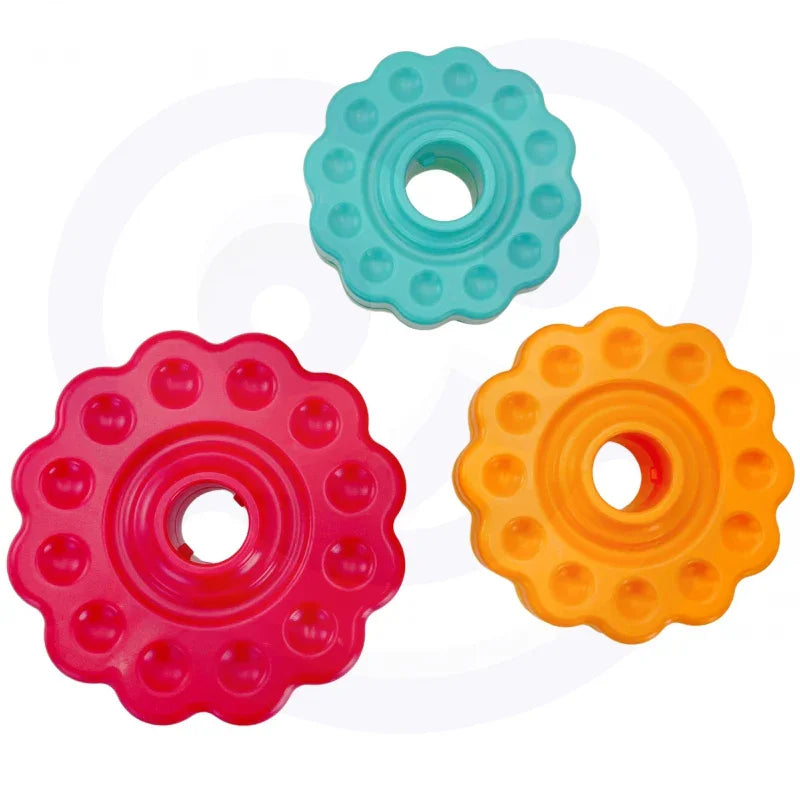 WOOPIE BABY Edukacyjna Piramidka Zakręcona Wieża - zabawki-dla-dziewczynki