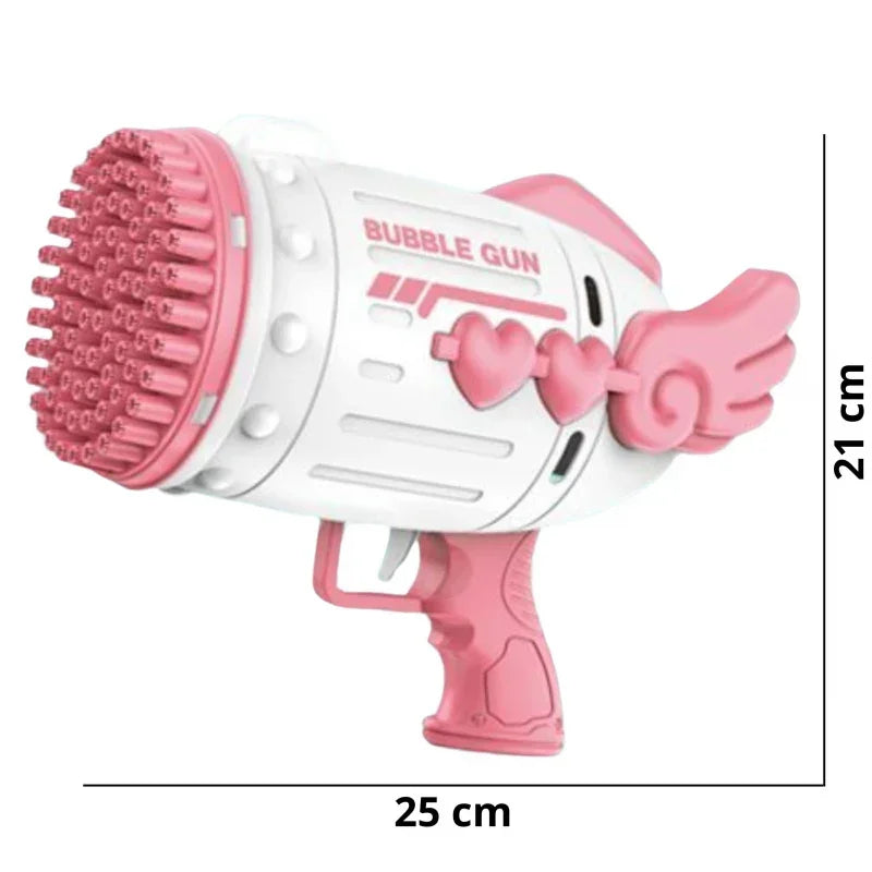 Pistolet WOOPIE do robienia baniek mydlanych różowy - zabawki-dla-dziewczynki