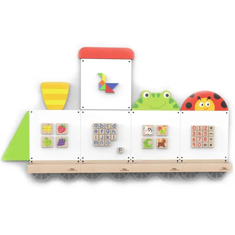 drewniany system tablic edukacyjnych Montessori VIGA - zabawki-dla-dziewczynki
