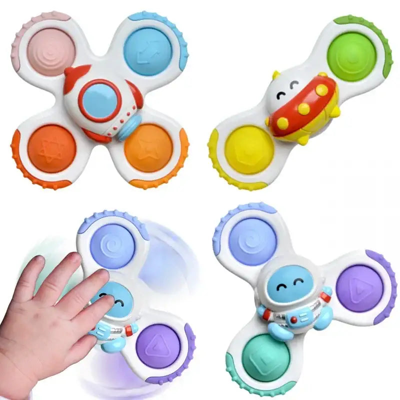 WOOPIE BABY Spinner zabawka sensoryczna 3 szt - zabawki-dla-dziewczynki