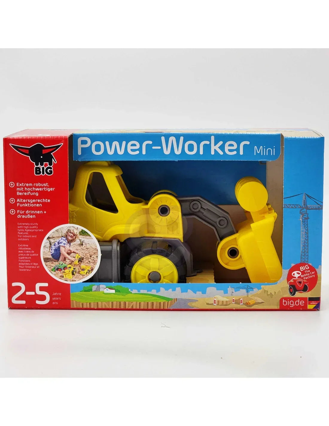 Ładowarka BIG Power Worker Mini zabawka budowlana dla dzieci
