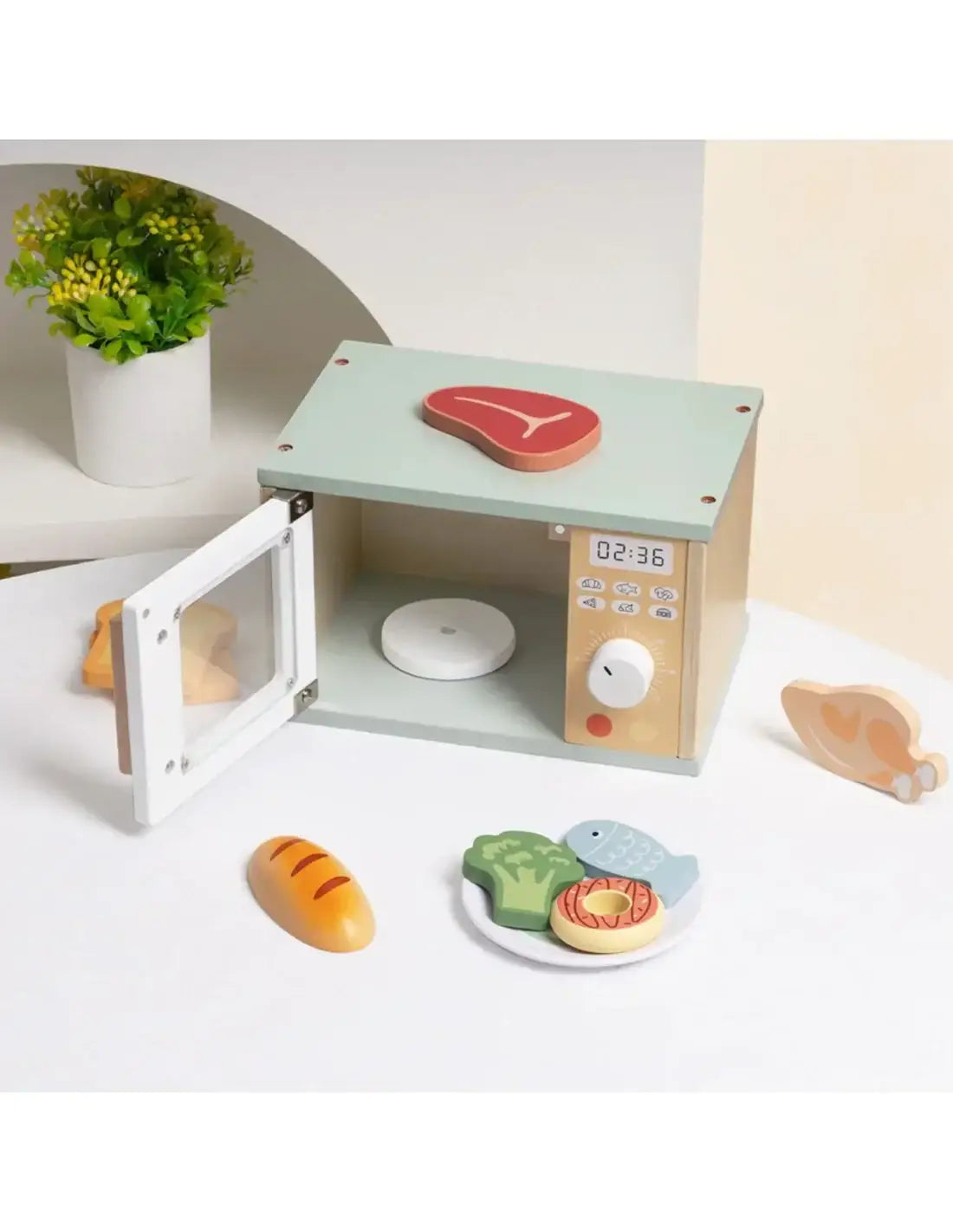 TOOKY TOY zabawka kuchnia drewniana z akcesoriami  - zabawki-dla-dziewczynki