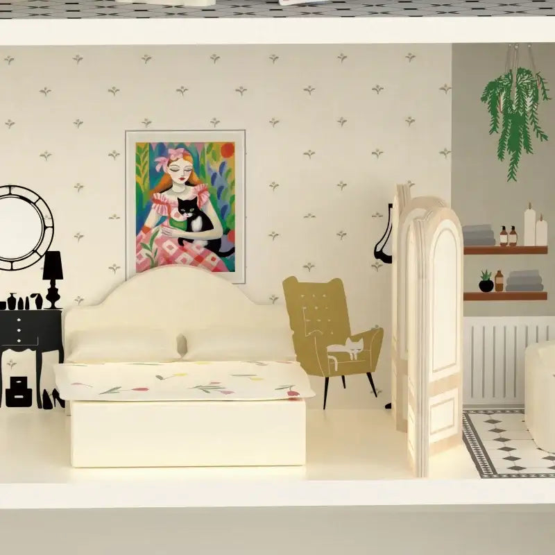 CLASSIC WORLD domek dla lalek dla dzieci - zabawki-dla-dziewczynki