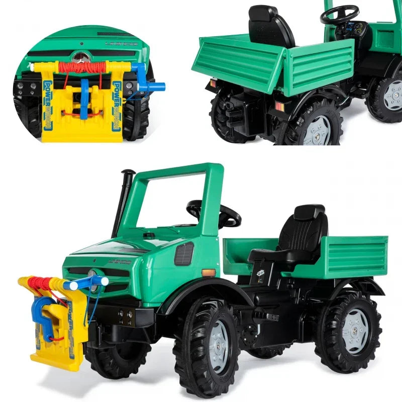 Rolly Toys RollyUnimog Forst Mercedes-Benz samochód na pedały - zabawki-dla-dziewczynki