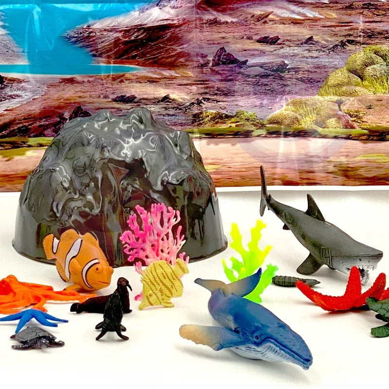 WOOPIE figurki edukacyjne ocean dla dzieci  - zabawki-dla-dziewczynki