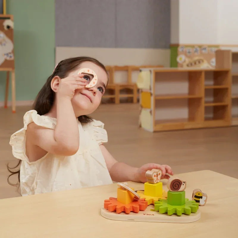 Zabawka edukacyjna VIGA Drewniany Sorter  - zabawki-dla-dziewczynki
