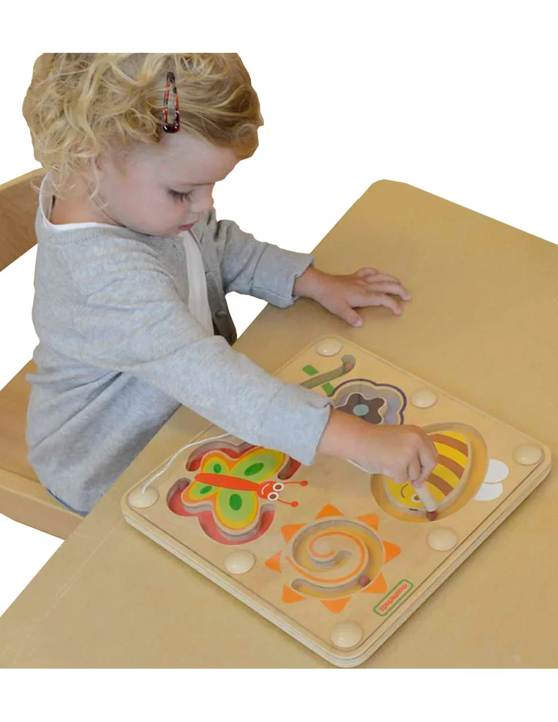 tablica edukacyjna „Świat Owadów” do nauki przez zabawę Montessori - zabawki-dla-dziewczynki