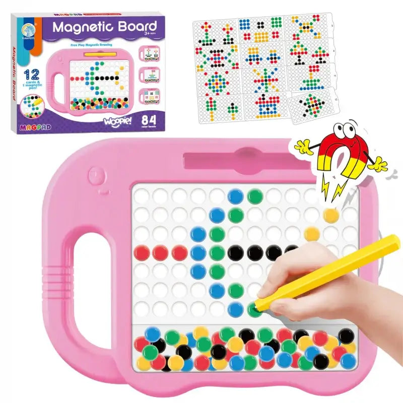 Magnetyczna tablica edukacyjna WOOPIE MagPad Słonik - zabawki-dla-dziewczynki
