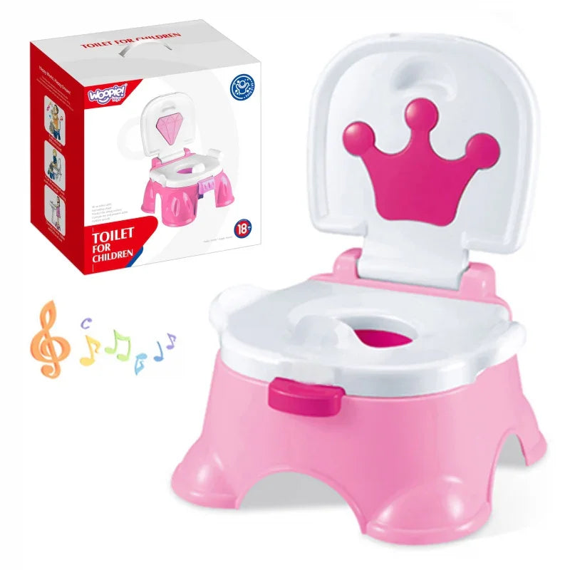 1-WOOPIE BABY Pierwszy Nocnik dla Dziecka z Muzyką 3w1 Krzesełko Stopień-1