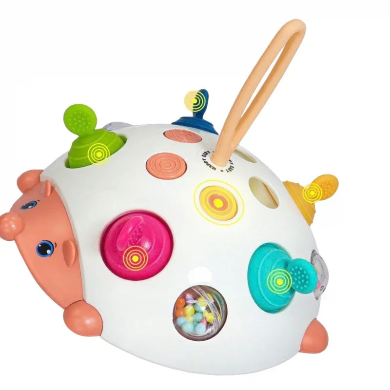 WOOPIE BABY Zabawka Sensoryczna 4w1 Jeżyk Pop-it Aktywizujący - zabawki-dla-dziewczynki