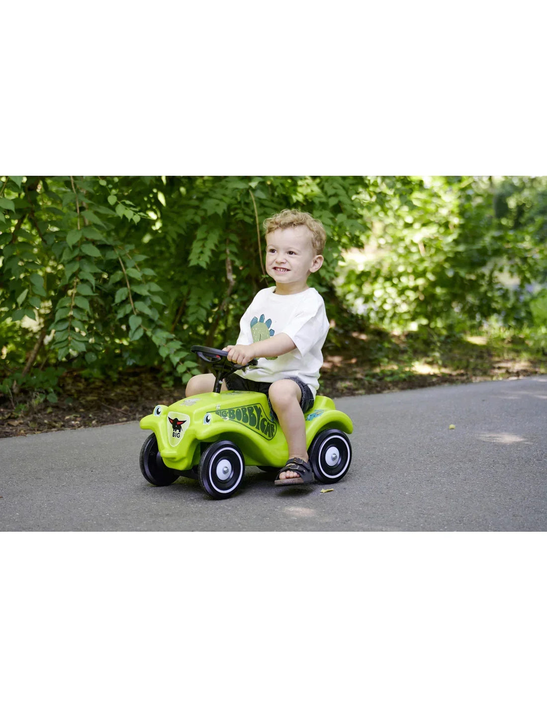 Jeździk dziecięcy do aktywnej zabawy Big Bobby Car Dino - zabawki-dla-dziewczynki