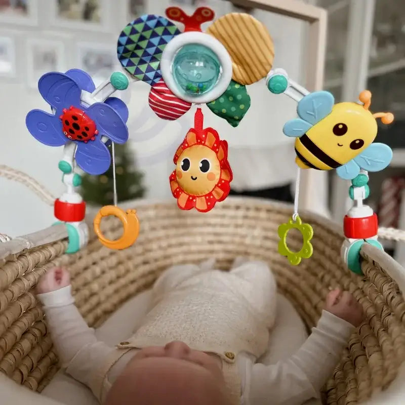 Łuk z zawieszkami dla niemowląt WOOPIE BABY  - zabawki-dla-dziewczynki