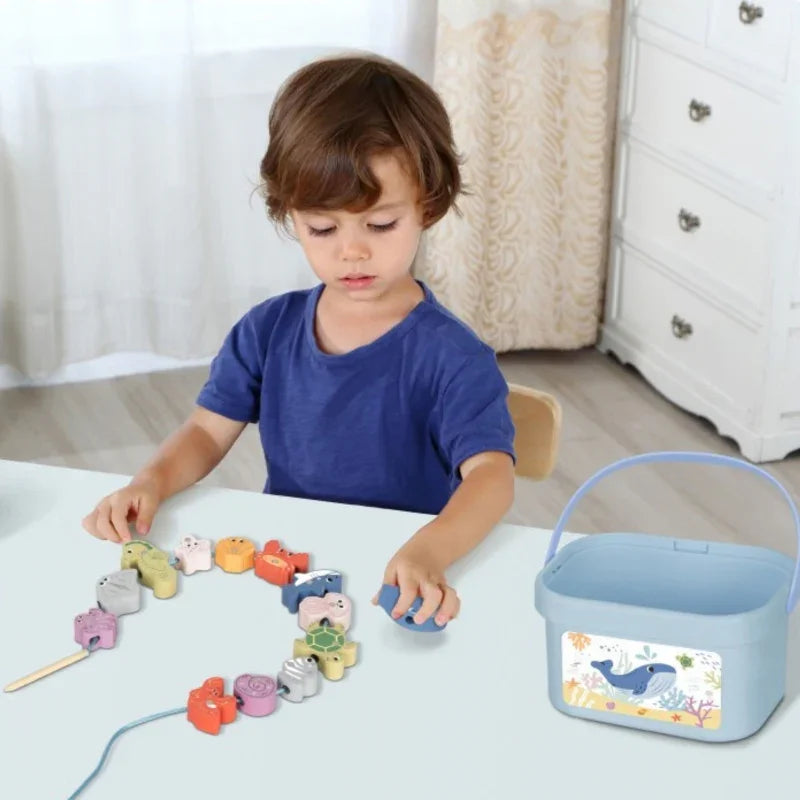 TOOKY TOY Figurki morskie Wieża Balansująca kreatywna zabawa - zabawki-dla-dziewczynki