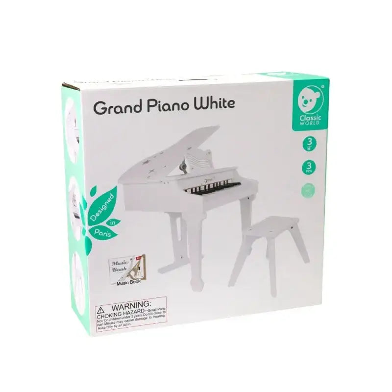 Drewniany instrument muzyczny CLASSIC WORLD duże pianino - zabawki-dla-dziewczynki