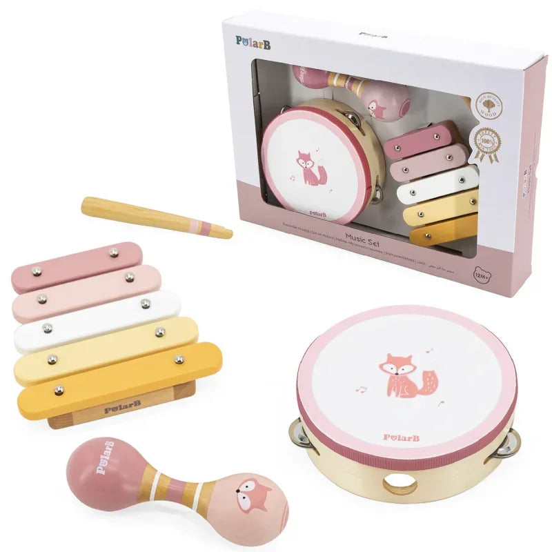 VIGA PolarB Zestaw Instrumentów Muzycznych - zabawki-dla-dziewczynki
