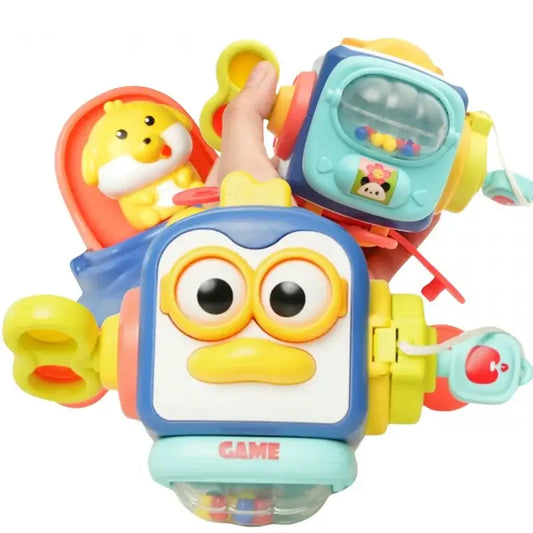 WOOPIE pingwinek Montessori piłka sensoryczna 6w1 zabawa edukacyjna - zabawki-dla-dziewczynki