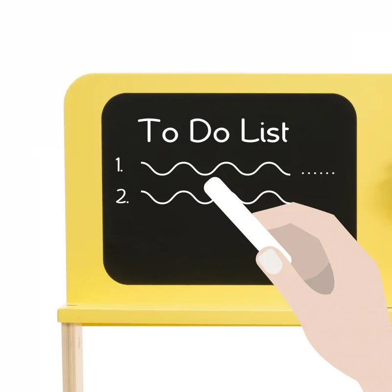 CLASSIC WORLD Drewniany Warsztat Narzędziowy z Tablicą Kredową 27 el. - zabawki-dla-dziewczynki