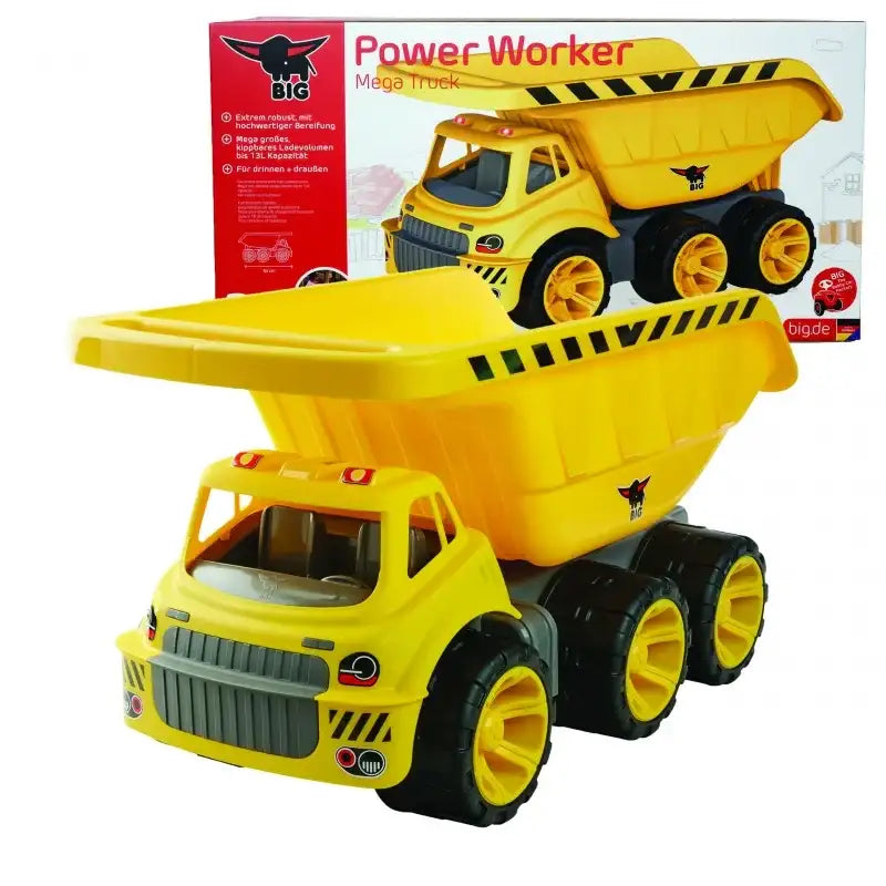 BIG Mega Wywrotka Power Worker duża wywrotka dla dzieci - zabawki-dla-dziewczynki