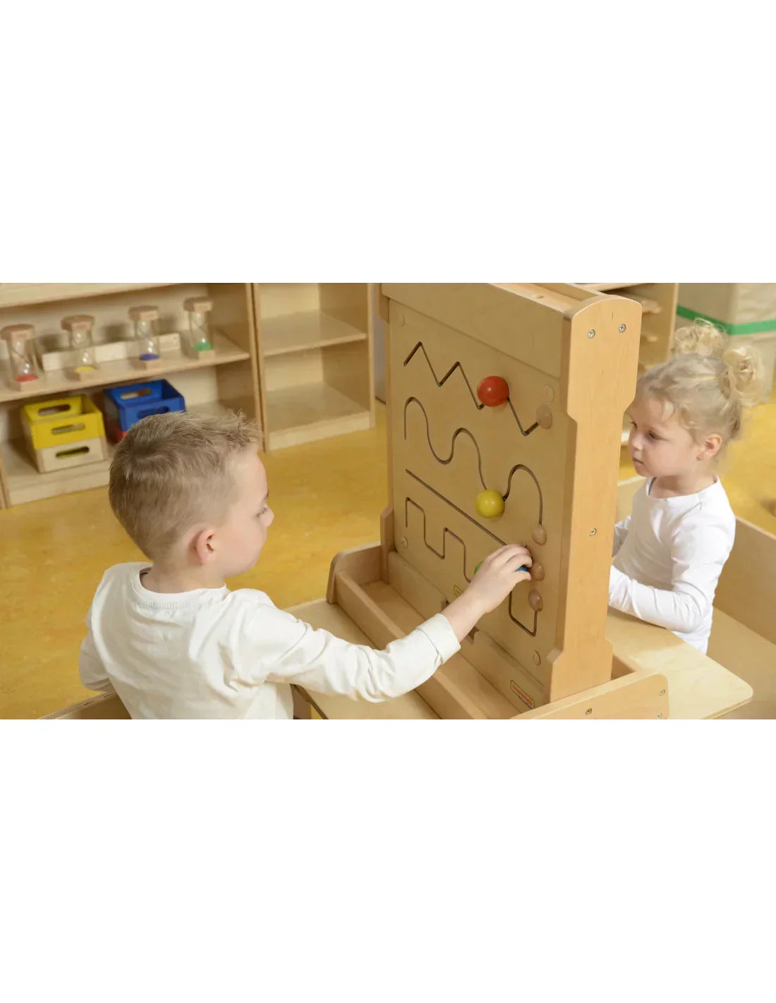 Zabawka edukacyjna MASTERKIDZ tablica przesuwna dla dzieci - zabawki-dla-dziewczynki