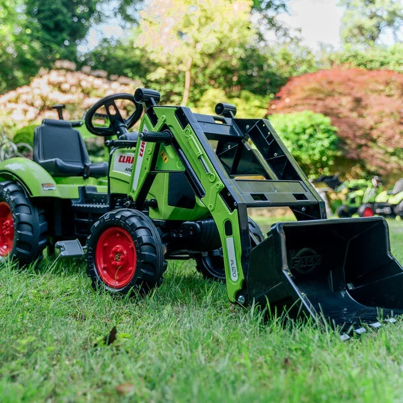 Traktor dziecięcy zielony FALK z pedałami - zabawki-dla-dziewczynki